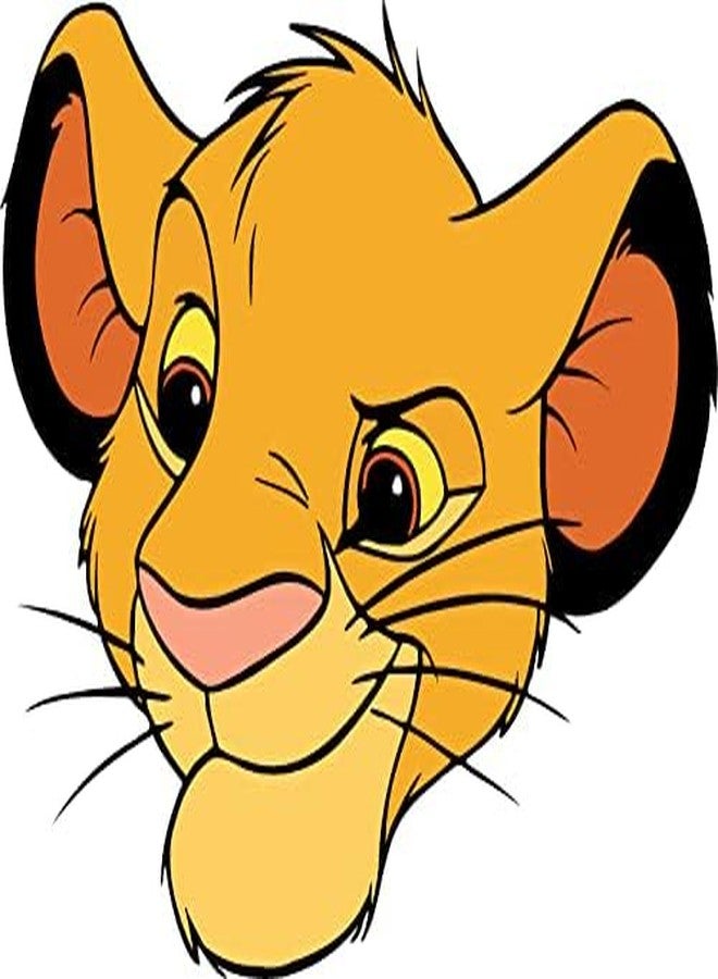 Bhai Please Simba Wooden Fridge Magnet (Pack of 1) | Cartoon Characters, Movie, TV, Comics, Anime | Fridge Decorations | Gift for Friends, Colleagues, Gen Y | Birthday, Return Gift - Image 2